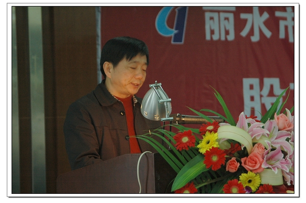 副總經(jīng)理何赤詮作《股份有限公司董事、監(jiān)事選舉辦法》